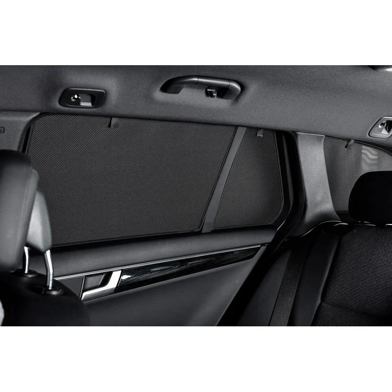 Car Shades, Satz (Hintertüren) passend für Volkswagen ID.3 2020- & Cupra Born 2021- (2-teilig), Textil, Schwarz