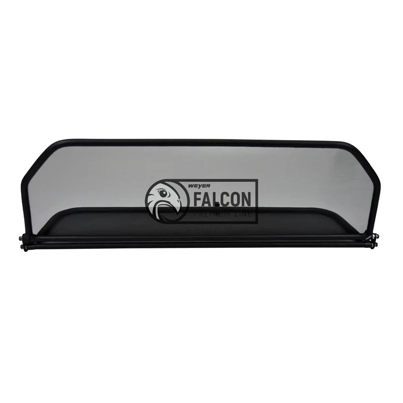WEYER, Windschott Weyer Falcon Premium Line passend für Mercedes SL (R107) 1971-1989 (mit Notsitz), Stahl, Textil, Schwarz