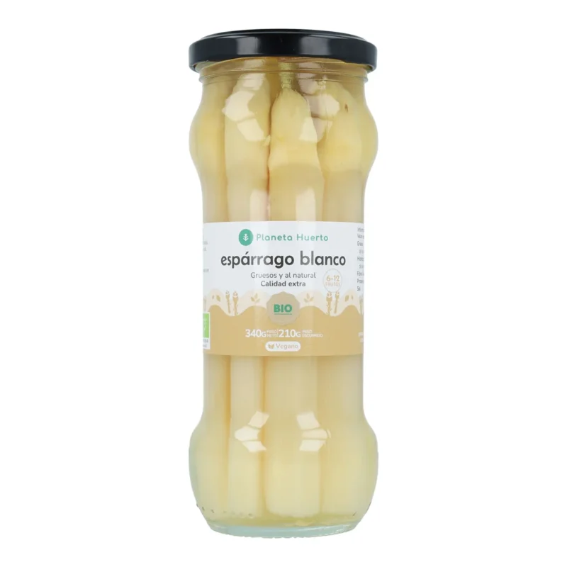 Espárrago blanco grueso ECO Planeta Huerto 340 g