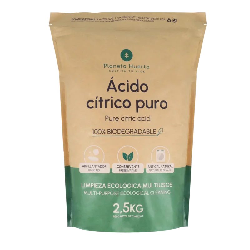 Ácido cítrico Planeta Huerto 2,5 Kg