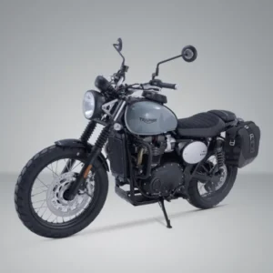 Triumph Street Cup 900 [2018-2020] - Legend Gear LC2 Seitentaschensystem Brown Edition links – Bild 1