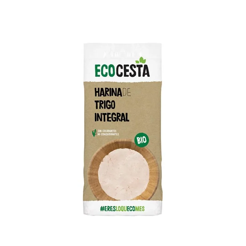 Harina De Trigo Integral Bio, 500 G Ecocesta
