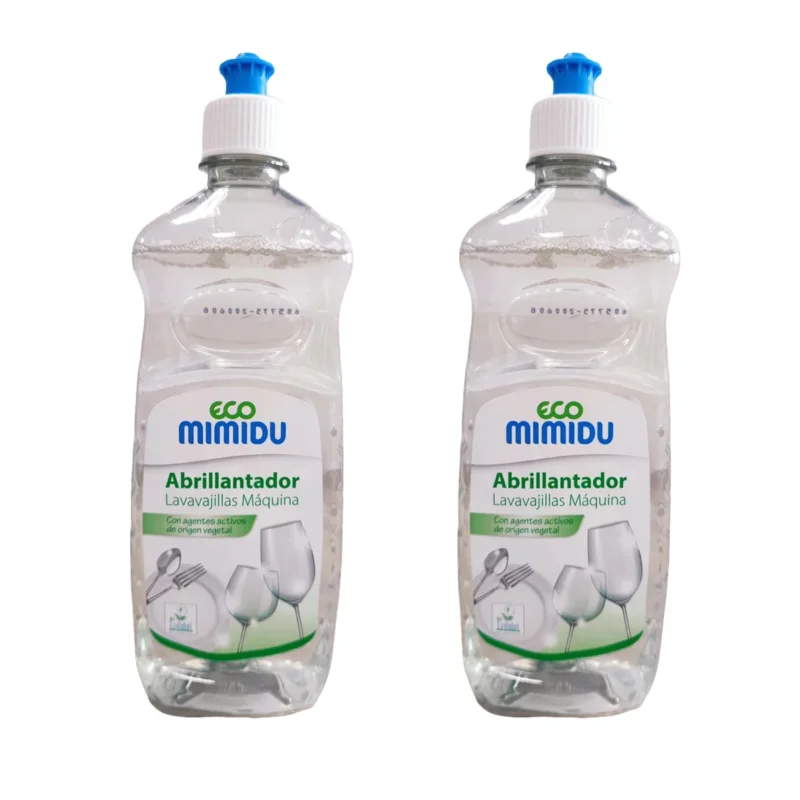 Pack 2x Abrillantador Lavavajillas Mimidu ECO 500 ml