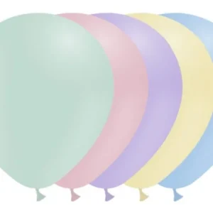 Gekleurde Ballonnen Pastel 30cm 50st van Balloonia koop je bij Partywinkel