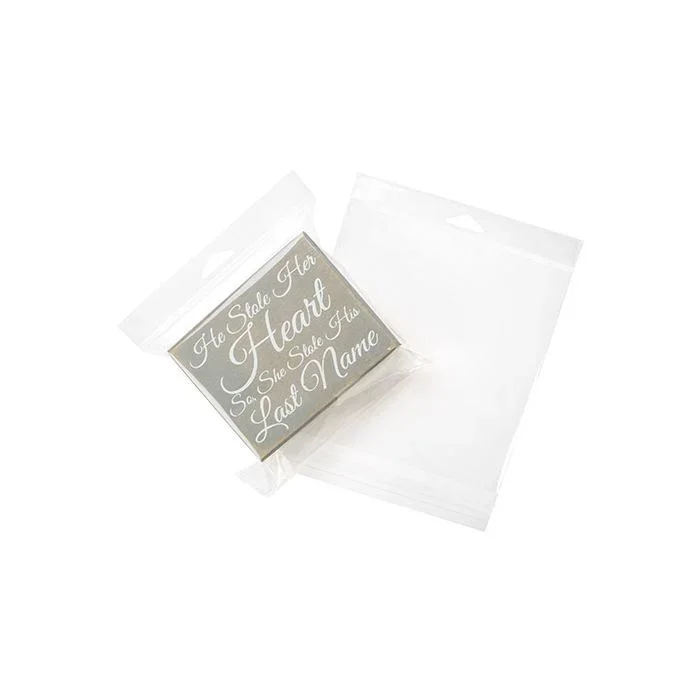 Headerbags 17x16.7cm Reclosable and Crystal Clear