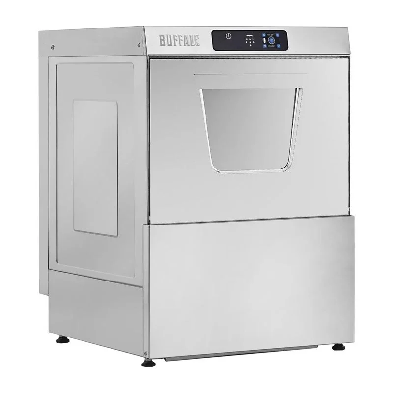 Buffalo Digital Geschirrspüler für den Einbau mit Ablaufpumpe 500mm Korb 3,6kW