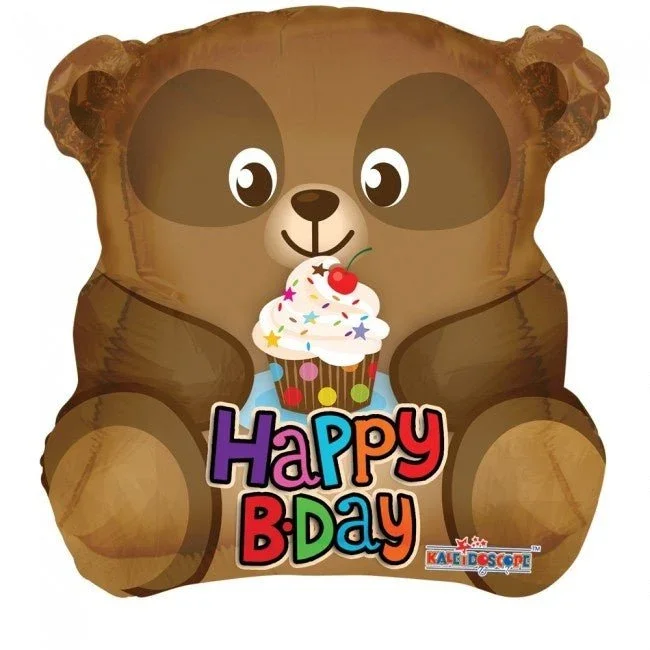 Helium Ballon Beer Happy Birthday 45cm leeg van WeFiesta koop je bij Partywinkel