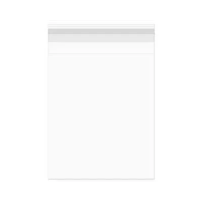 Plastic Bags 46.8x61.6cm Transparent Peel and Seal