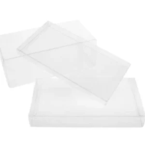 Plastic Gift Boxes 6.7x1.6x11cm Crystal Clear