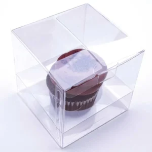 Cupcake Boxes for Singles 10.2 x 10.2 x 10.2cm