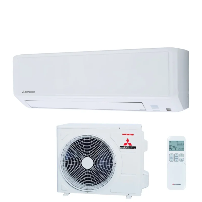climatizzatore condizioantore mitsubishi heavy industries dc inverter 12000 btu dxk12z6 w gas r 32