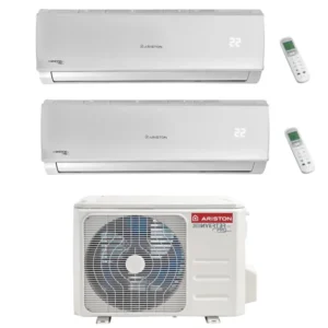 climatizzatore condizionatore ariston dual split inverter serie alys plus 9_9 con dual 50 xd0 o r 32 wi fi optional 9000_9000 new 2018