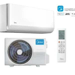 climatizzatore condizionatore inverter midea breezeless e 12000 btu a__ a_ wi fi integrato ia mscb1bu 12hrfn8 mox103 123hfnx novita