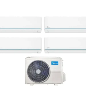 climatizzatore condizionatore midea quadri split inverter serie evolution 9_12_12_18 con m40b 36hfn8 r 32 wi fi optional 9000_12000_12000_18000