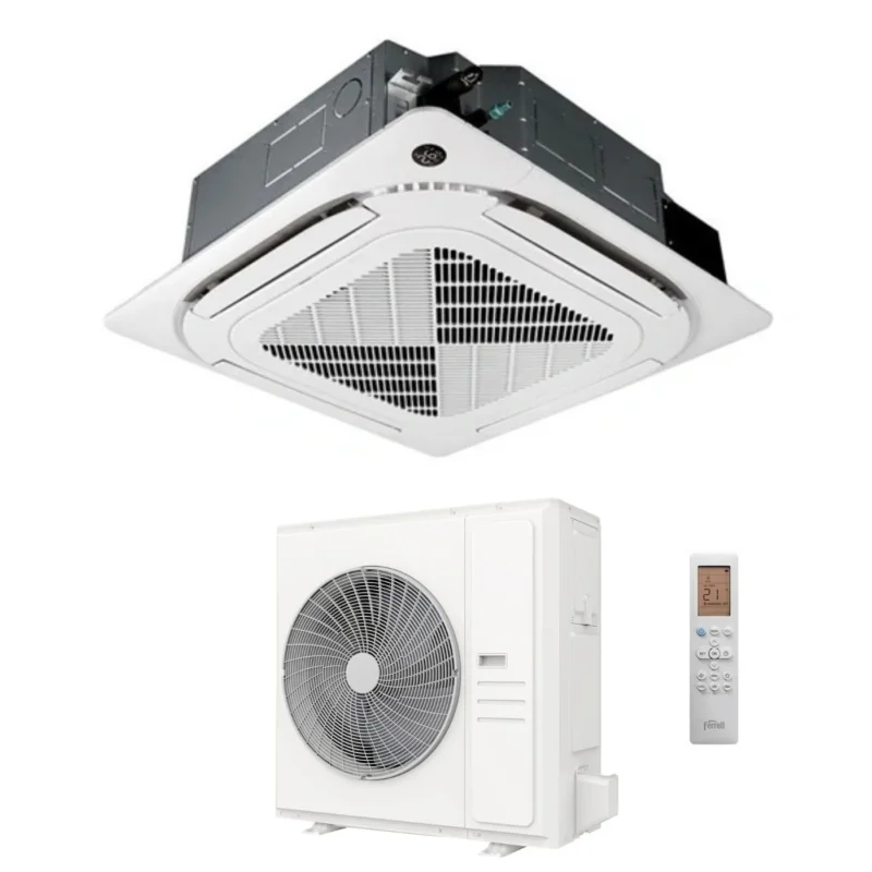 ferroli condizionatore a cassetta ferroli giada c 30000 btu 2cp0045f r 32 wi fi integrato con telecomando e griglia