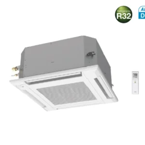 general fujitsu unita interna a cassetta a 4 vie fujitsu kv 14000 btu auxg14kvla r 32 con telecomando e griglia ean 4974437093514