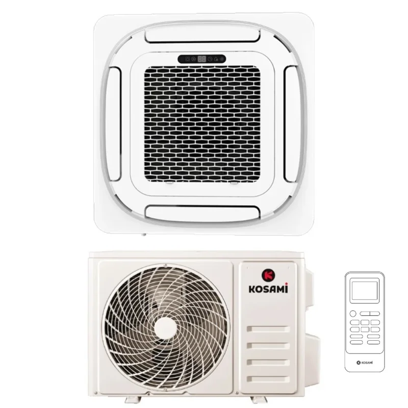 kosami condizionatore a cassetta kosami 9000 btu r 32 wi fi integrato con griglia e telecomando