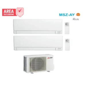 mitsubishi electric area occasioni 2575 unita esterna mitsubishi electric motore multisplit 2f53vf dual split r 32