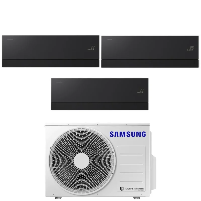 samsung condizionatore trial split samsung premiere black 999 con aj052txj3kg r 32 wi fi integrato