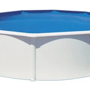 GRE Stahlwandpool Rundbecken Pool Schwimmbecken Ø460x120cm Fidji Swimmingpool - 8412081211428