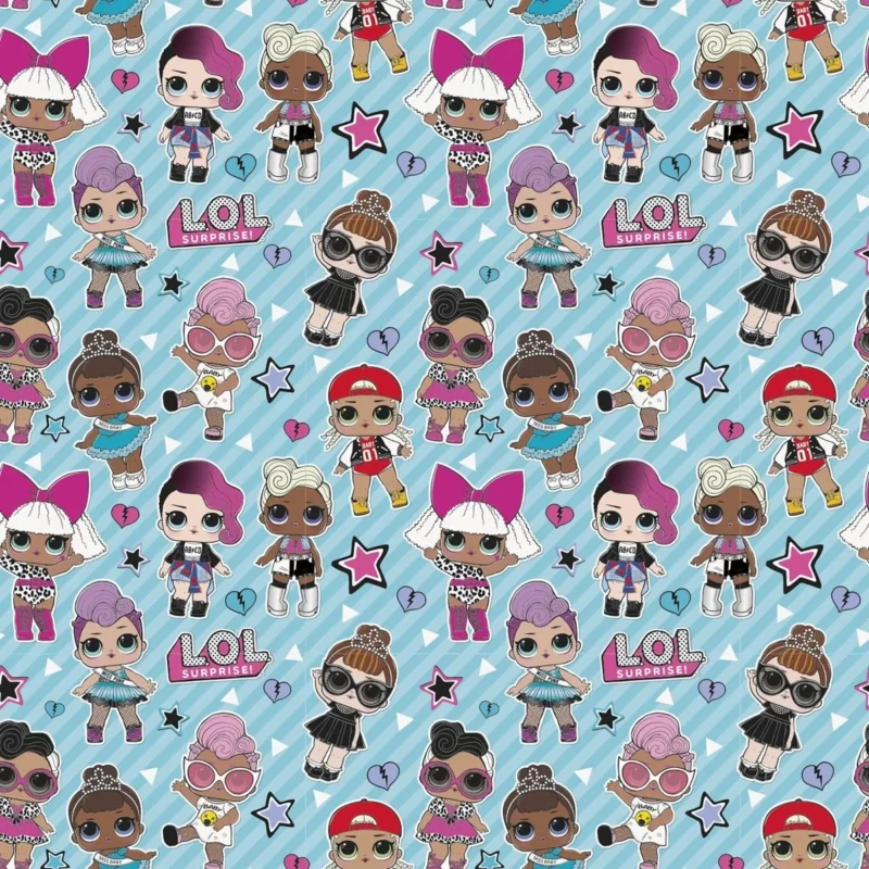 Lol Surprise Inpakpapier 1,52m van Unique koop je bij Partywinkel