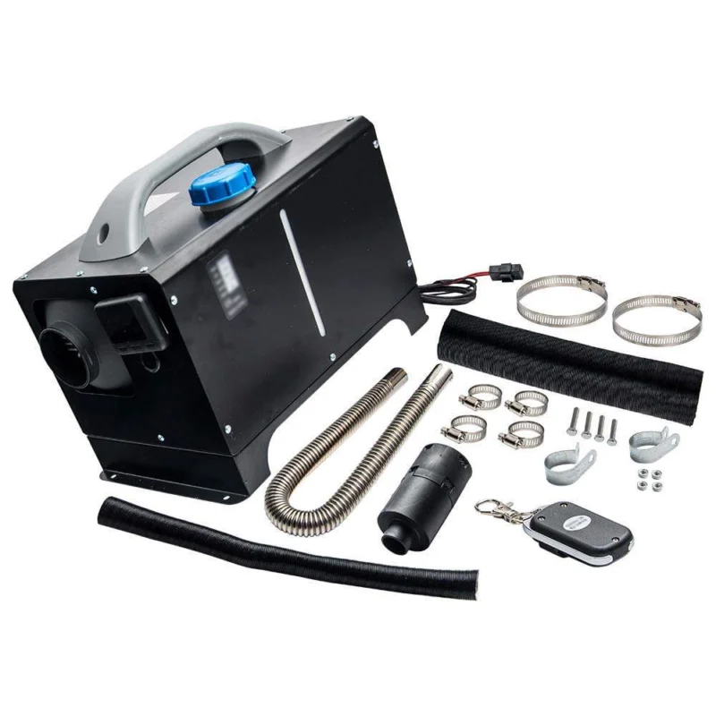 Heizlüfter 5kW Diesel Standheizung Luftheizung Lufterhitzer mit LCD Monitor Schwarz (inkl. 19% Mwst)