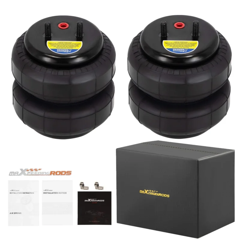 Luftfederungstasche Paar Luftfederung Luftbalg 2500 LBS For Firestone W21-760-6781 For LKW Van SUV