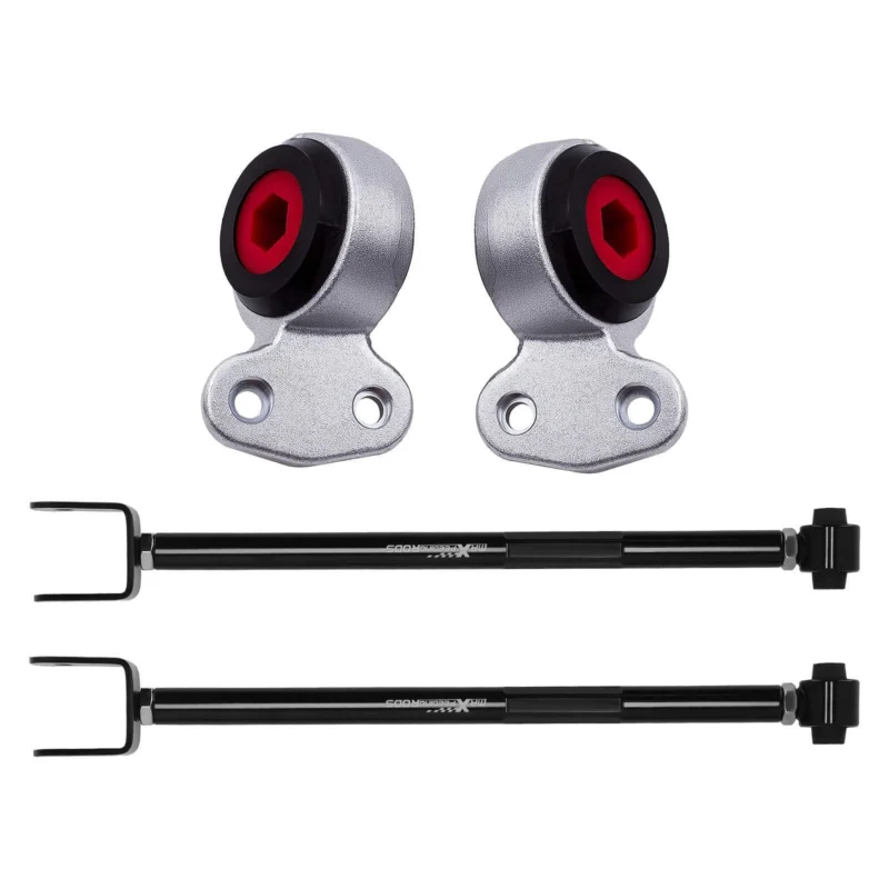 Neu Einstellbarer Hinterer Unterer Sturzlenker + Armbuchsen kompatibel für BMW E36 316 E46 Z4