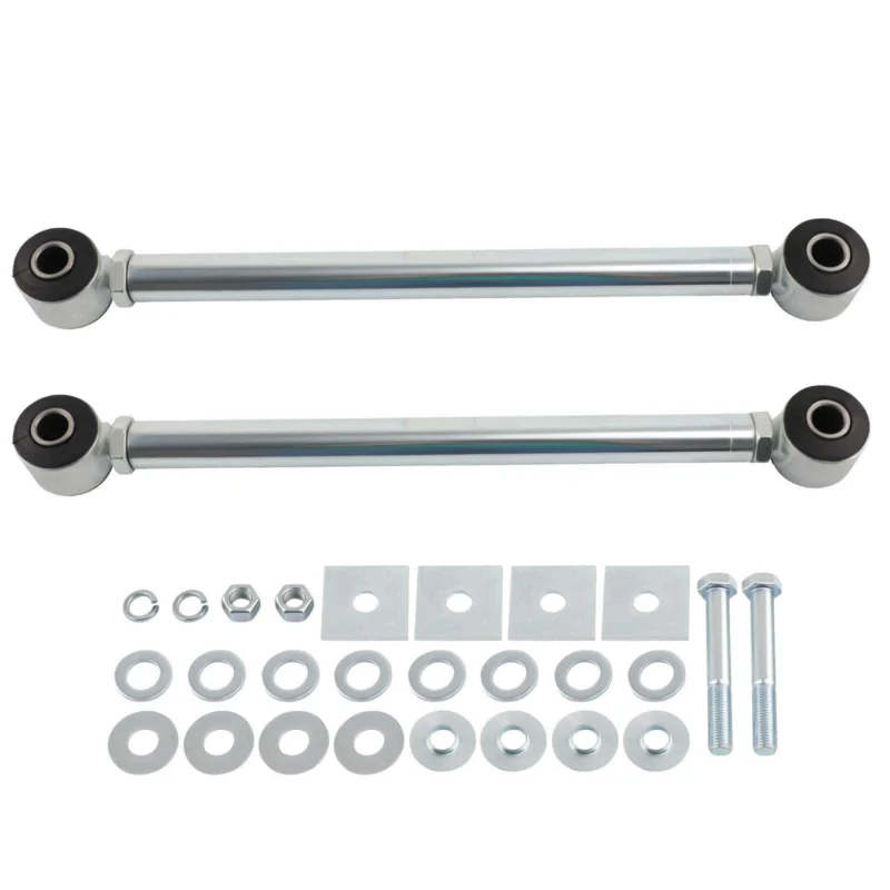 New Adjustable Pair Rear Strut Rods Kit w/ Bushings kompatibel für Chevrolet Corvette 1963-1979