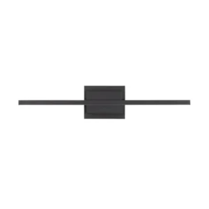 B-Ware Nova Luce Wandleuchte Wandlampe Azure Led Schwarz Warmweiß 60,5 Cm 12,5 W Lampe - 5212017433312
