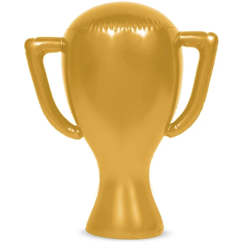 Opblaasbare Troffee Goudkleurig - 45 cm van Folat koop je bij Partywinkel