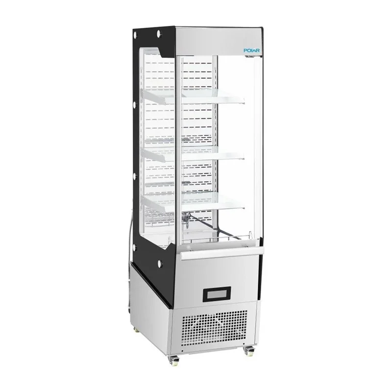 Polar Serie G Slimline Mehrfachregal-Auslagekühlschrank Mit Tür
