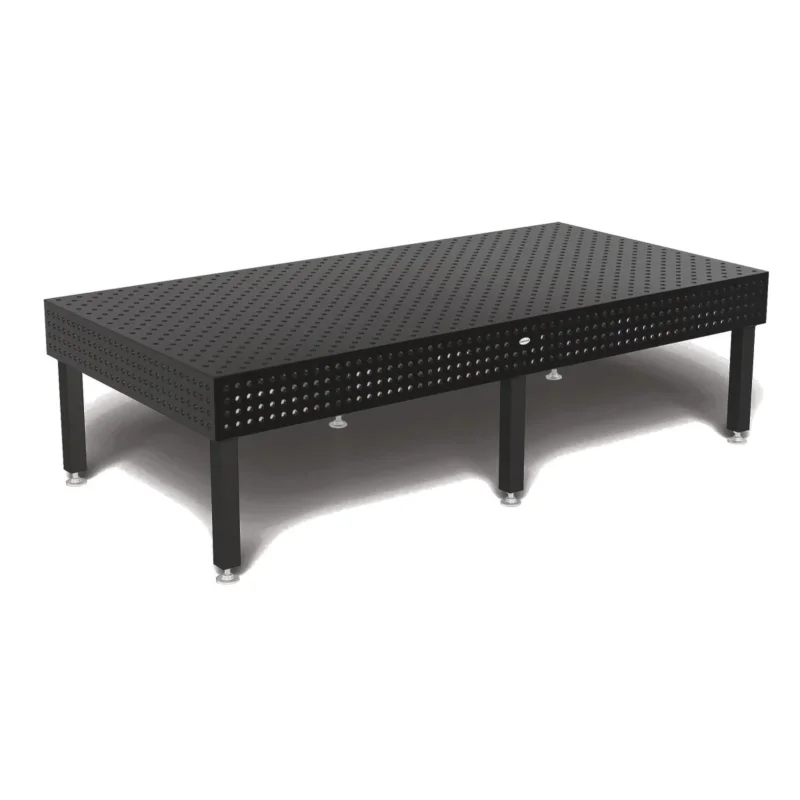 Produktansicht von Siegmund Schweißtisch 3000 x 1500 x 250 mm Professional Extreme 8.7 PLUS System 22 Plasmanitriert, Diagonalraster Höhe 600 mm