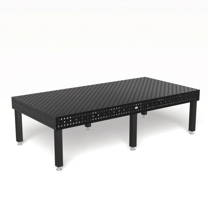 Produktansicht von Siegmund Schweißtisch 3000 x 1500 x 200 mm Professional Extreme 8.7 System 28 Plasmanitriert, Diagonalraster Höhe 750 mm