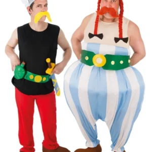 Asterix und Obelix-Partner-Verkleidung für Herren bunt