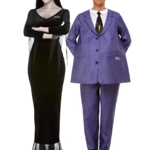 Paarkostüm Morticia™- und Gomez Addams™ für erwachsene