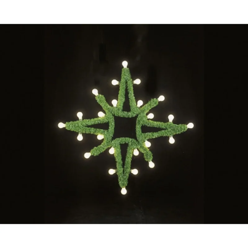 Scharnberger+Hasenbein - Festbeleuchtung Weihnachtsbeleuchtung 57907 Stern11 130x130cm24x