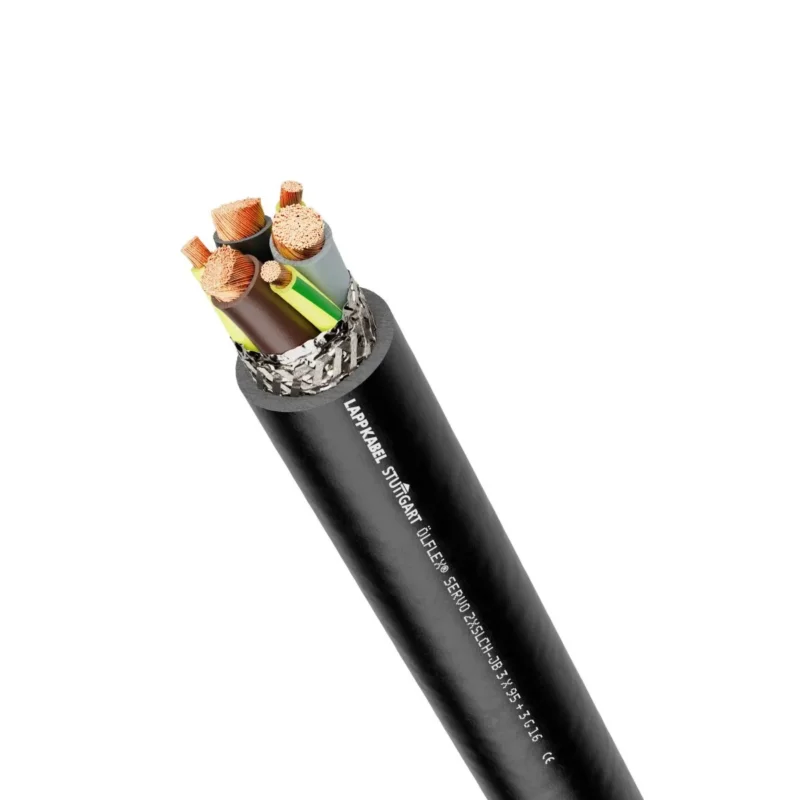 Lapp Kabel&Leitung - Energiekabel >= 1 kV, für ortsveränderlichen Einsatz ÖLFLEX SERVO 2XSLCH-JB 1133515/100 3X2,5+3G0,5 − 100 Meter