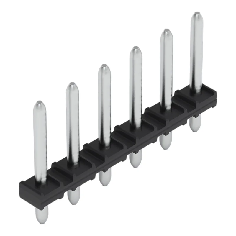 WAGO - Leiterplattensteckverbinder THT-Stiftleiste Lötstift 2091-1704 1,0 mm,gerade,sw − 500 Stück