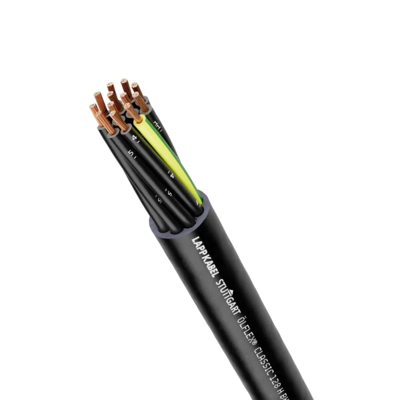 Lapp Kabel&Leitung - Energiekabel >= 1 kV, für ortsveränderlichen Einsatz ÖLFLEX CLASSIC 128 H BK 1123532/50 0,6/1 KV 7G1,5 − 50 Meter