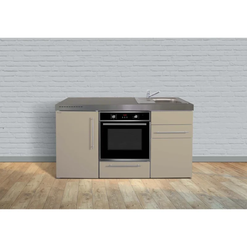 Stengel - Mini-Küche Miniküche Premiumline MPBSA160KSGKFliBreS Sand