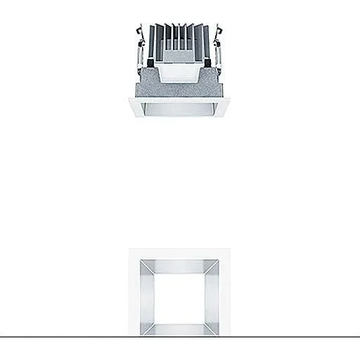 Zumtobel Group - Downlight/Strahler/Flutlicht LED - Deckeneinbauleuchte PANOS EVO #60815233 Q100L 18W840230VSMWH
