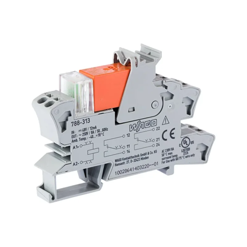 WAGO - Schaltrelais Relaismodul 788-313 DC 48 V,2W,grau
