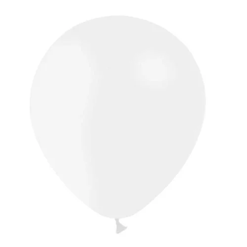 Witte Ballonnen Metallic 30cm 10st van Balloonia koop je bij Partywinkel